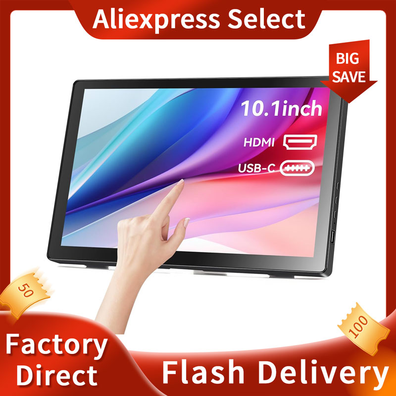 Gaming Console Images - Small Touchscreen Monitor 10.1Inch IPS Touch