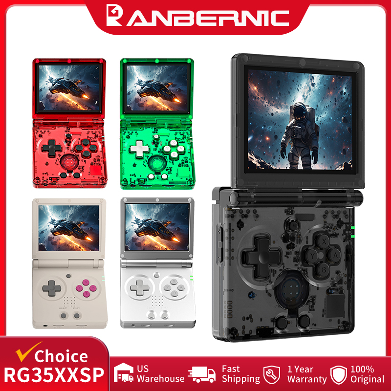 Gaming Console Online - Anbernic RG35XXSP Flip Retro Handheld Game