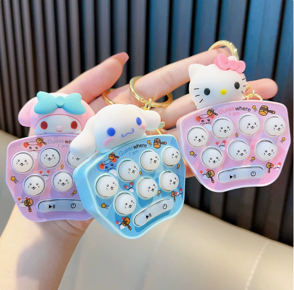 Gaming Console With Tv - Anime Sanrio Cinnamoroll Hello Kitty Game