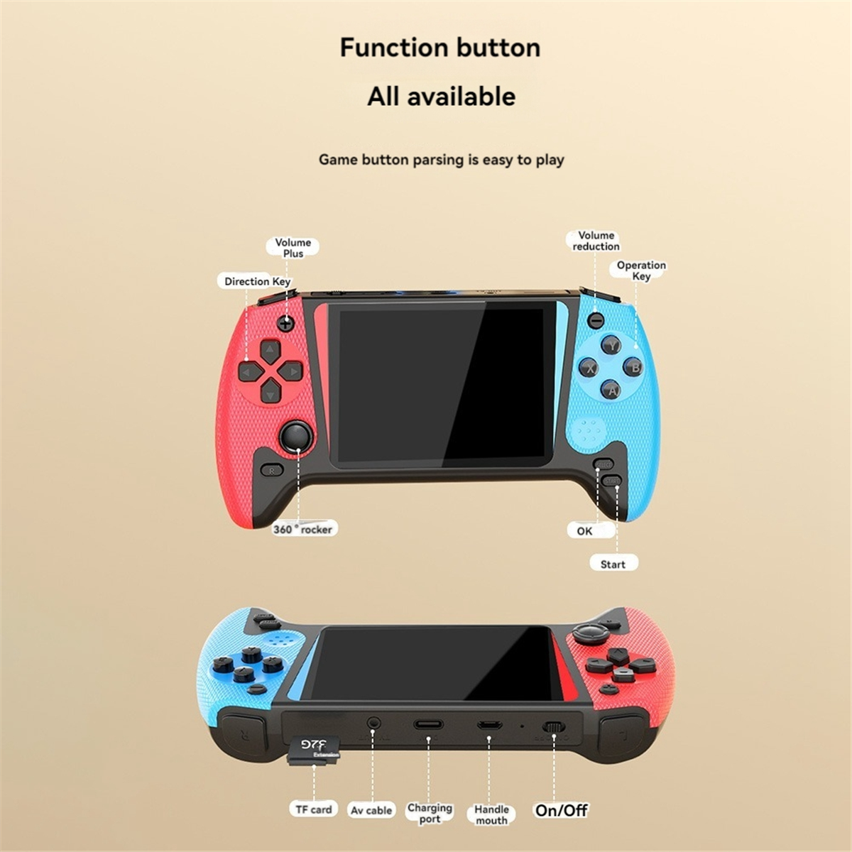 Practical Handheld Video Game  - огляд і ціна Gaming Console For 7 Year Old