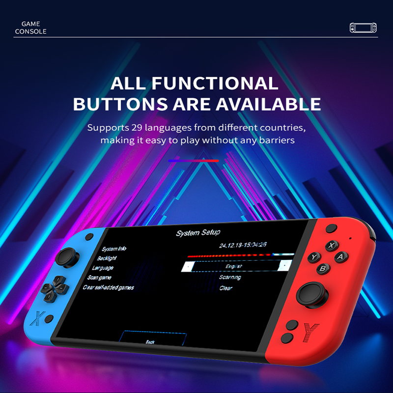New G90 Retro Gaming Handheld  - огляд і ціна Gaming Console For 7 Year Old