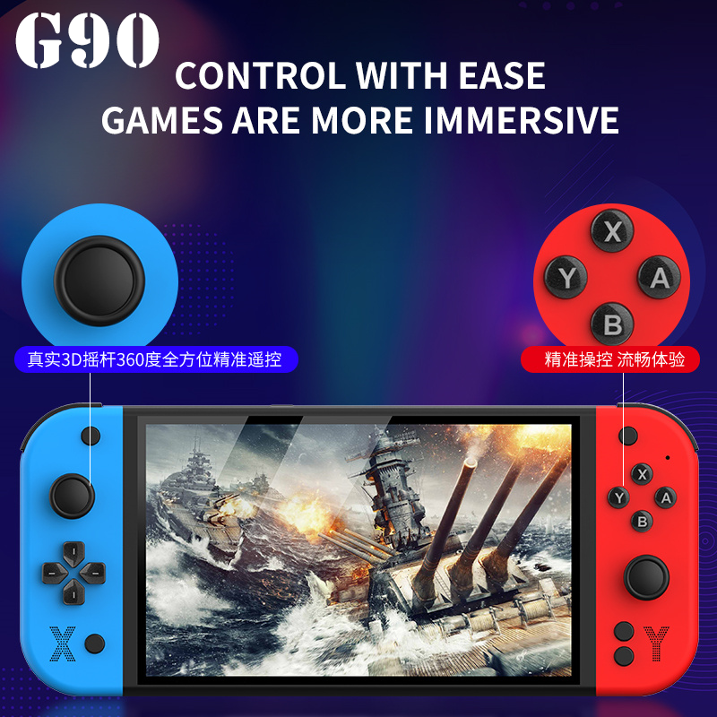 New G90 Retro Gaming Handheld  - огляд і ціна Gaming Console For 7 Year Old