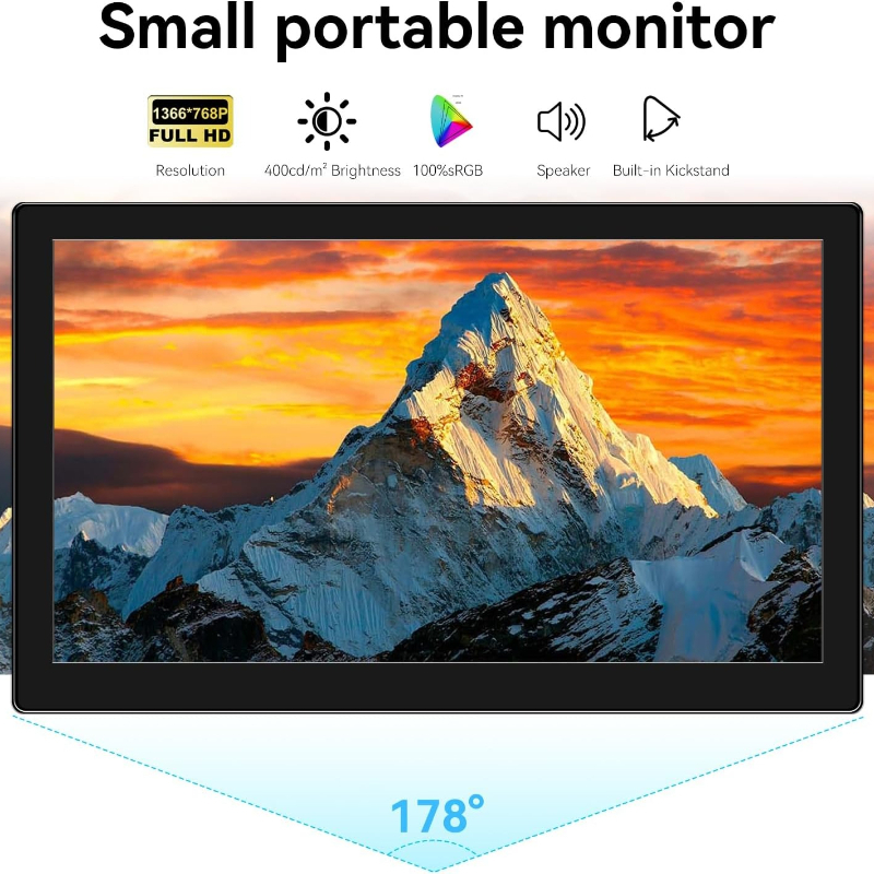 Small Touchscreen Monitor 10.1 - огляд і ціна Gaming Console Images