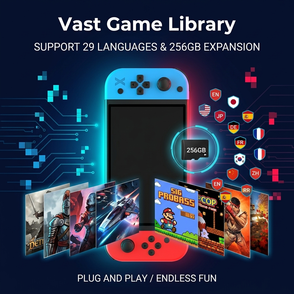 New G90 Retro Gaming Handheld  - огляд і ціна Gaming Console For 7 Year Old