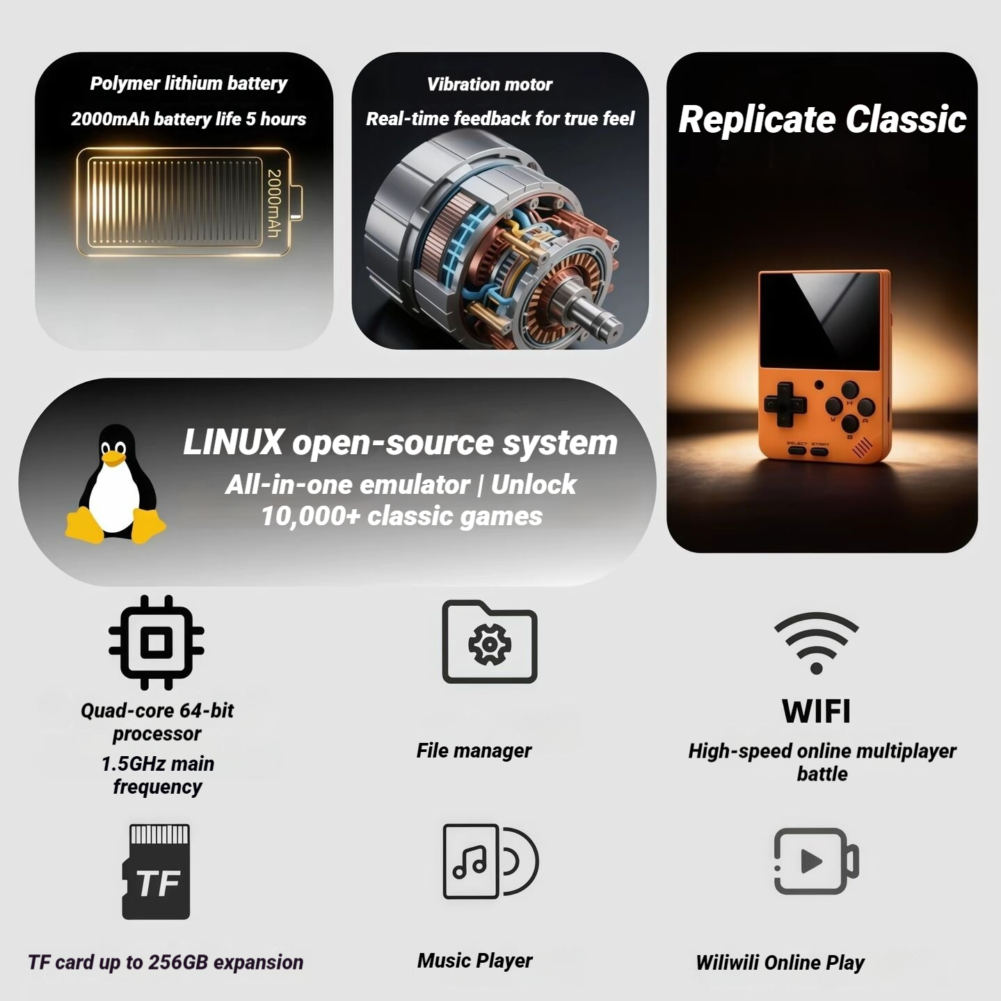 Moolinbox A10Mini 2.8-Inch Lin - огляд і ціна Gaming Console Online