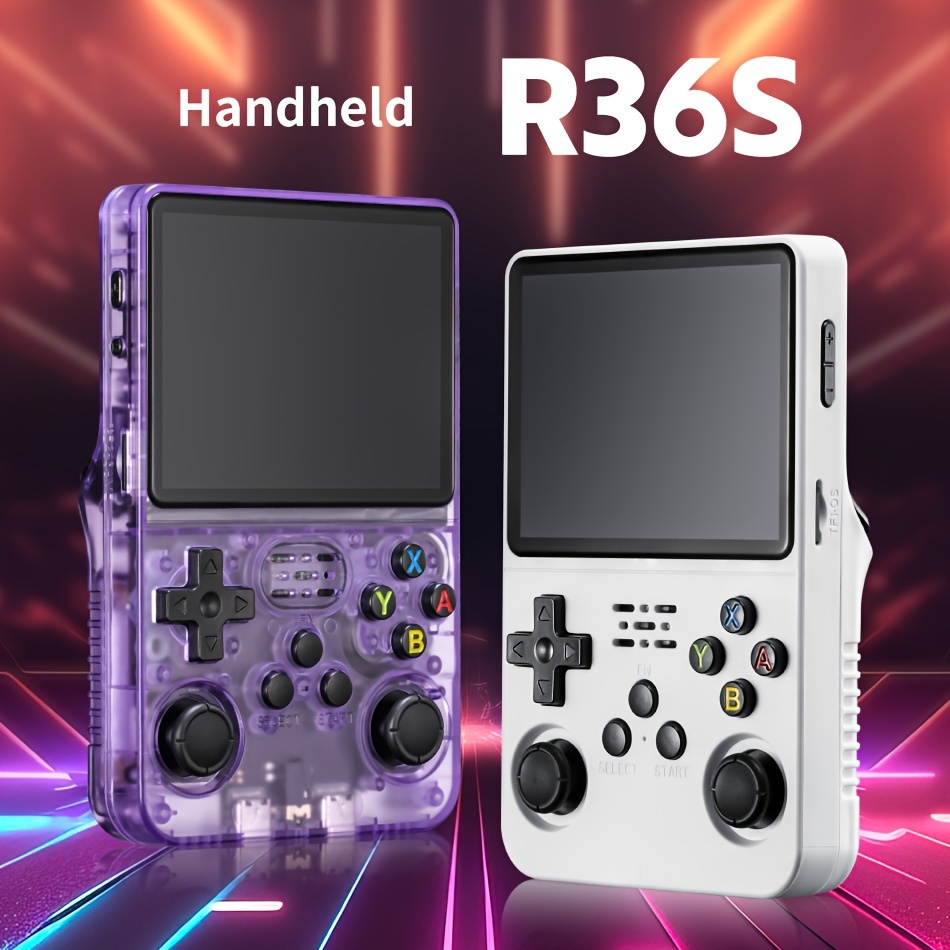 R36S Open-Source Handheld Game - огляд і ціна Gaming Console Old