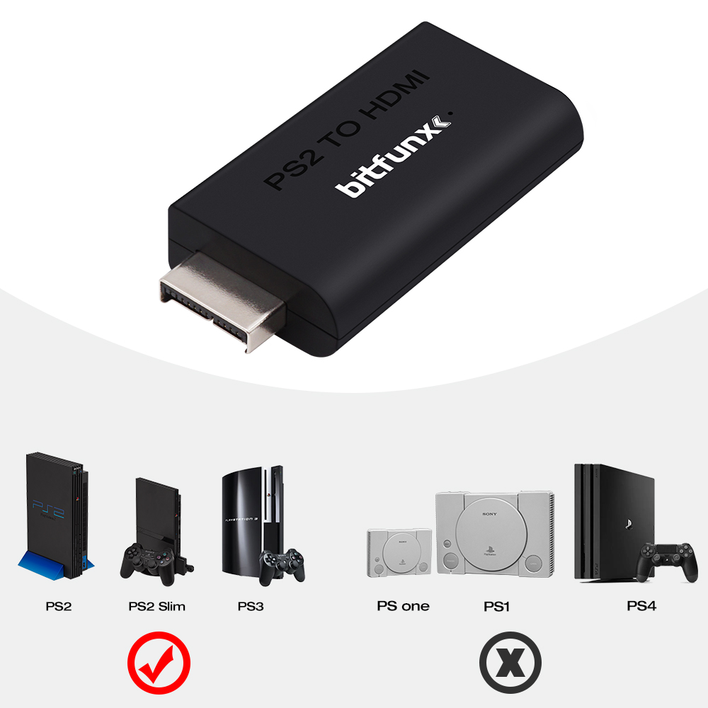 BitFunx PS2 YPBPR To HDMI™ Con - огляд і ціна Gaming Console Sony