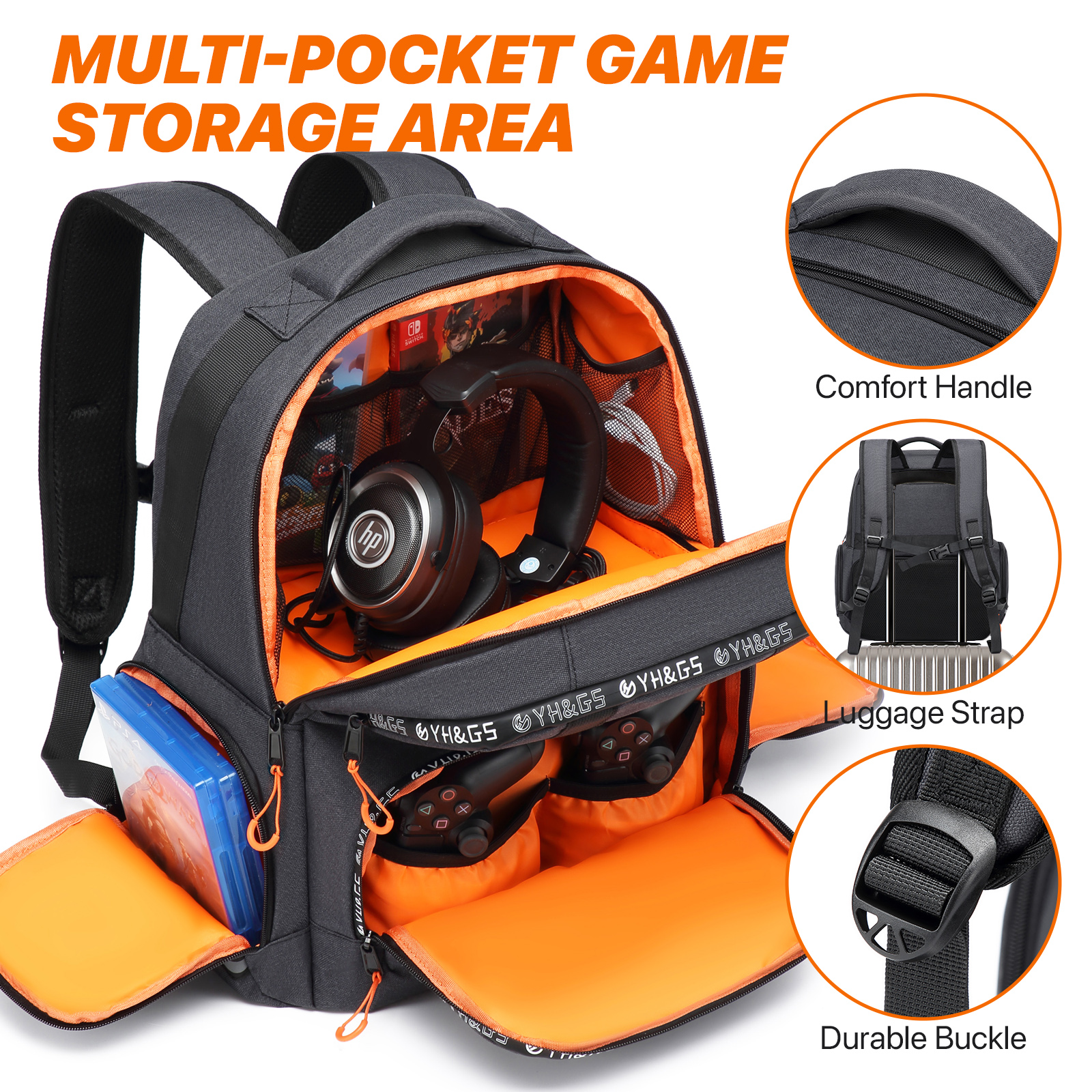 Backpack Compatible with Xbox  - огляд і ціна Gaming Console Letters