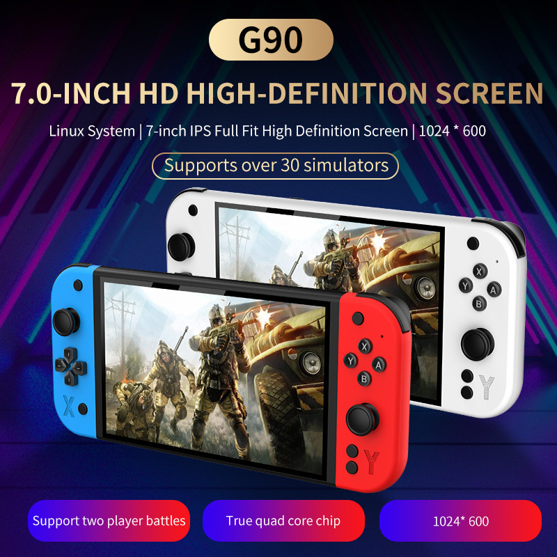 G90 Portable Handheld Game Con - огляд і ціна Gaming Console For 7 Year Old